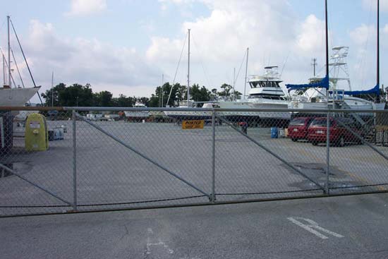 Secured Boat Storage
